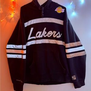 Mitchell & Ness Lakers black hoodie
